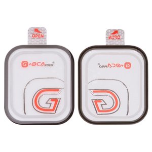 Стекло корпуса G+OCA PRO для Apple Watch 10 46mm, с OCA пленкой, черное