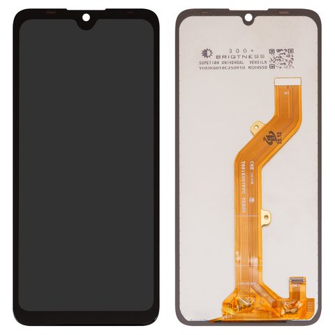 LCD compatible with Tecno Pop 5 BD2 , black, without frame, Copy, BD2, BD2p, BD3, BD1, BD2d  #T061K007FPC VER02