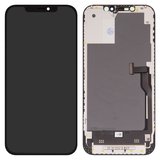 LCD Wextom compatible with iPhone 12 Pro Max, (black, with frame, HC, without error, (OLED) soft, diagnosable)