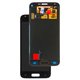 LCD compatible with Samsung G800H Galaxy S5 mini, (black, without frame, original (change glass) )