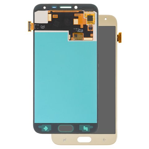 LCD compatible with Samsung J400 Galaxy J4 2018 , golden, without frame, High Copy, OLED  