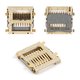 Memory Card Connector compatible with Samsung B3310, B520, B5702, C5110, C6112, D880, D888 , E2120, E2121, E2130, F250, F250L, M2310, M2510, M2520, M2710, S3500, S5600, S5600v #3709-001394