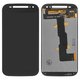 LCD compatible with Motorola XT1527 Moto E (2nd Gen), (black, without frame, Original (PRC))
