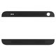 Top + Bottom Housing Panel compatible with HTC One Max 803n, (black)