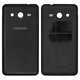 Battery Back Cover compatible with Samsung G355H Galaxy Core 2 Duos, (black)