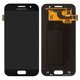 LCD compatible with Samsung A320 Galaxy A3 (2017), (black, without frame, Original (PRC), original glass)