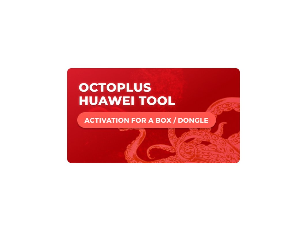Octoplus Huawei Tool Activation for a Box Dongle GsmServer