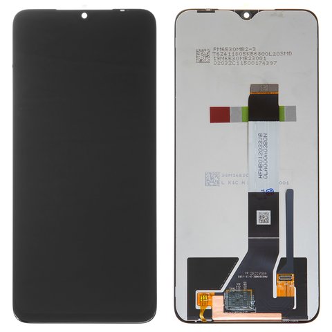 Дисплей для Xiaomi Poco M3, Redmi 9T, черный, без рамки, Original PRC 