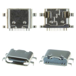 Charge Connector compatible with Lenovo Tab M10 X605L; Samsung, 12 pin, USB type C 