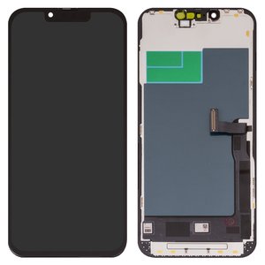 Дисплей для iPhone 13 Pro, черный, с рамкой, AAA, tianma TFT 