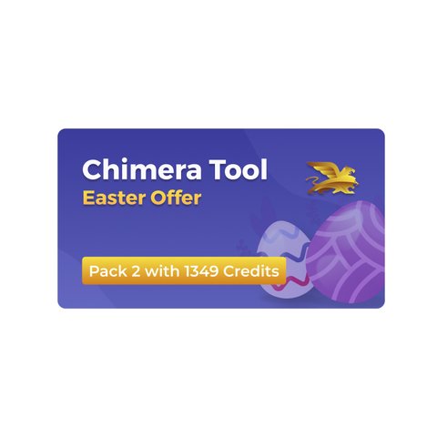 Chimera Tool Easter Offer Pack 2 with 1349 Credits