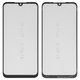 Housing Glass G+OCA PRO compatible with Xiaomi Redmi Note 7, Redmi Note 7 Pro, (with OCA film, black)