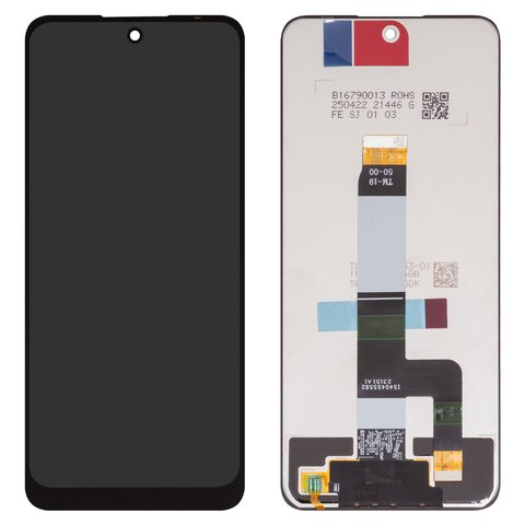 Дисплей для Xiaomi Redmi 13, черный, без рамки, High Copy