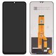 LCD compatible with Huawei Honor X6a, (black, without frame, High Copy, WDY-LX1, WDY-LX2)