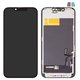 LCD compatible with iPhone 13, (black, with frame, HC, without IC, (OLED), SL OEM hard)