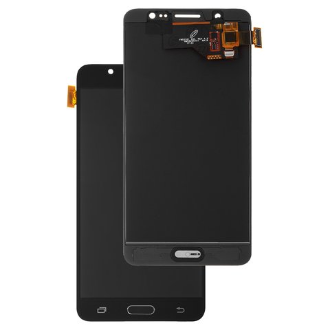 Pantalla LCD puede usarse con Samsung J510 Galaxy J5 2016 , negro, con ajuste de brillo, Best copy, sin marco, Copy, TFT