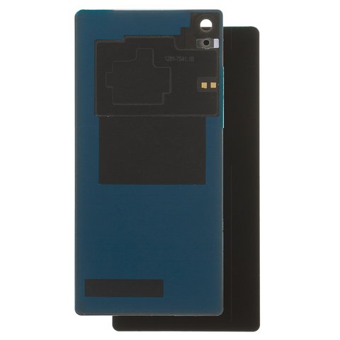 Panel trasero de carcasa puede usarse con Sony D6603 Xperia Z3, D6633 Xperia Z3 DS, D6643 Xperia Z3, D6653 Xperia Z3, negra, con antena NFC