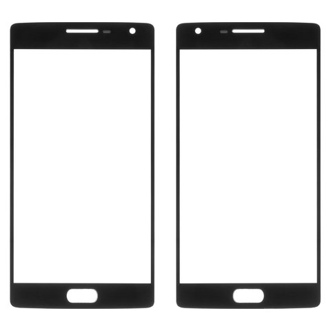 Vidrio de carcasa puede usarse con OnePlus 2, negro