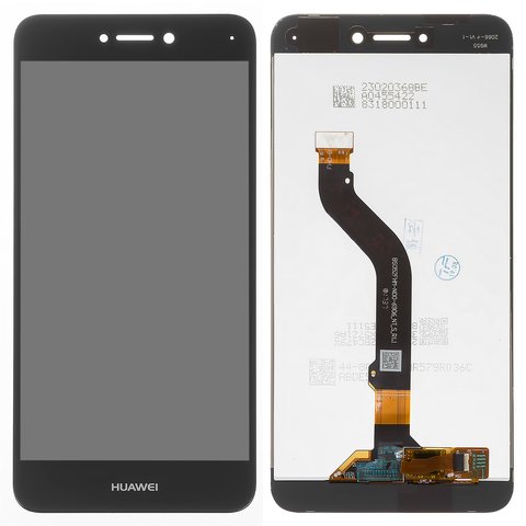 Pantalla LCD puede usarse con Huawei GR3 2017 , Honor 8 Lite, Nova Lite 2016 , P8 Lite 2017 , P9 Lite 2017 , negro, Logo Huawei, sin marco, High Copy, PRA LA1, PRA LX2, PRA LX1, PRA LX3