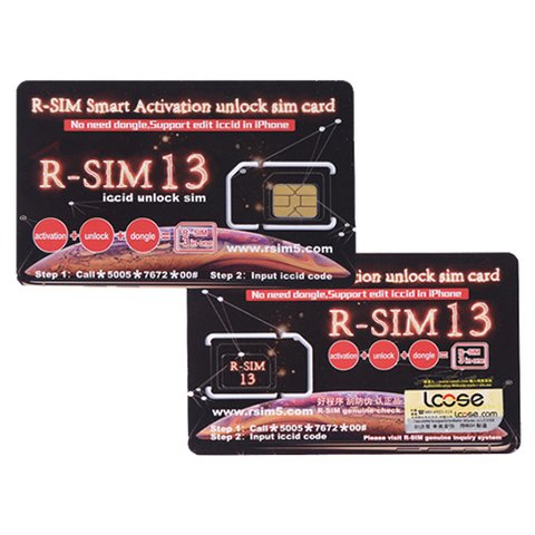 Tarjeta inteligente R SIM 13 para iPhone