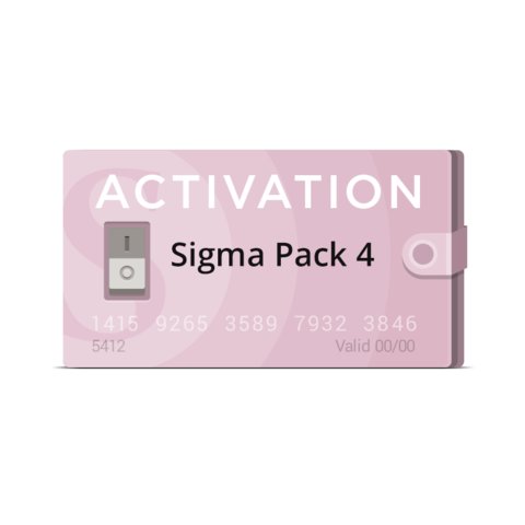 Activación Sigma Pack 4