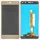 Pantalla LCD puede usarse con Huawei Y5 (2017), Y5 III, dorado, clase B, sin marco, High Copy, MYA-U29/MYA-L02/MYA-L22
