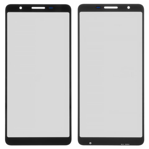 Vidrio de carcasa puede usarse con Samsung A013 Galaxy A01 Core, negro