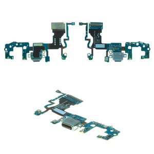 Cable flex puede usarse con Samsung G960F Galaxy S9, del conector de carga, con micrófono, High Copy