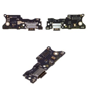 Cable flex puede usarse con Xiaomi Redmi 10 2021 , Redmi 10 2022 , del conector de carga, con micrófono, con componentes, placa del cargador