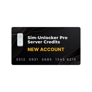 Créditos Sim Unlocker Pro Cuenta nueva 