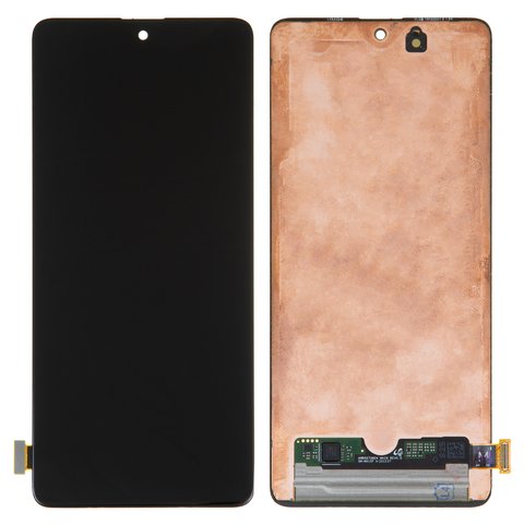 Pantalla LCD puede usarse con Samsung M515 Galaxy M51, negro, sin marco, original vidrio reemplazado