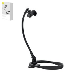 Soporte Baseus ComfortJoy Series, para el cuello, de sobremesa, negro, #LUGB000001