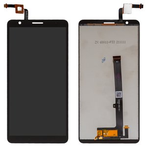Pantalla LCD puede usarse con ZTE Blade A31 Plus, negro, sin marco, Original PRC , S T600BYC001P V03