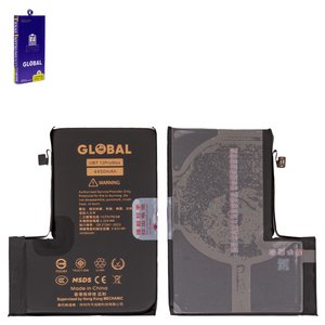 Batería Mechanic puede usarse con Apple iPhone 12 Pro Max, Li Polymer, 3.83 V , 4450 mAh, mayor capacidad, original IC