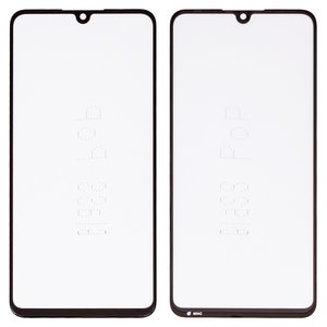 Vidrio de carcasa G+OCA PRO puede usarse con Huawei Nova 4e, P30 Lite, P30 Lite 2020  New Edition, con película OCA, negro