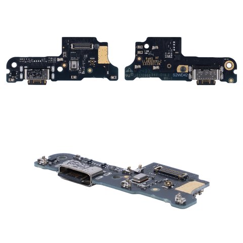 Cable flex puede usarse con Xiaomi Poco C75, Redmi 14C 4G, Redmi A4, del conector de carga, con micrófono, con componentes, Original PRC , placa del cargador