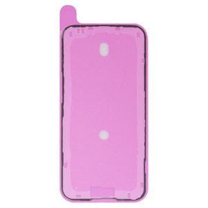 Etiqueta de pantalla puede usarse con Apple iPhone 15 Plus, Original, negro, adhesive
