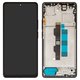 Pantalla LCD puede usarse con Xiaomi Redmi Note 13 Pro 4G, negro, con marco, High Copy, (OLED)