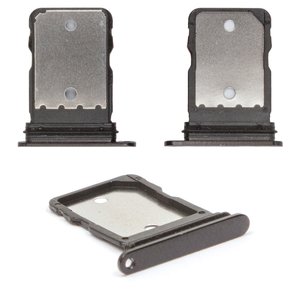 Sujetador de tarjeta SIM puede usarse con Google Pixel 6 Pro, negro, stormy black