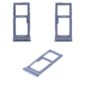 Держатель SIM карты для Samsung M526 Galaxy M52, синий