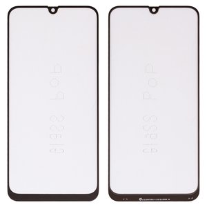 Скло корпуса G+OCA PRO для Samsung M215 Galaxy M21, M305 Galaxy M30, M307 Galaxy M30s, M315 Galaxy M31, з ОСА плівкою, чорне