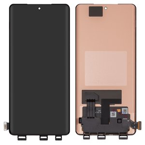 Дисплей для OnePlus 12R, Ace 3, Ace 3 Pro, черный, без рамки, Original PRC 