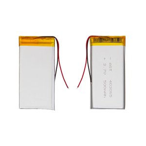 Аккумулятор 403065P, 60 мм, 30 мм, 4,0 мм, Li ion, 3,7 В, 850 мАч, с контроллером