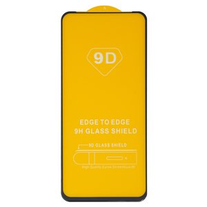 Захисне скло для Realme 12 5G RMX3999 , C67 4G, C67 5G, сумісне з чохлом, Full Glue, без упаковки , чорний
