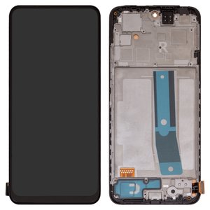 Дисплей для Xiaomi Poco M4 Pro 4G, Redmi Note 11, Redmi Note 11S, Redmi Note 12S, чорний, з рамкою, Сopy, TFT 