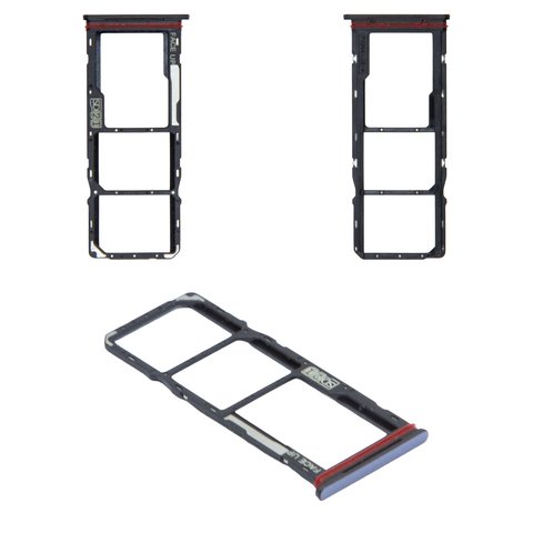 Тримач SIM карти для Motorola Moto G15 Power, сірий, gravity grey