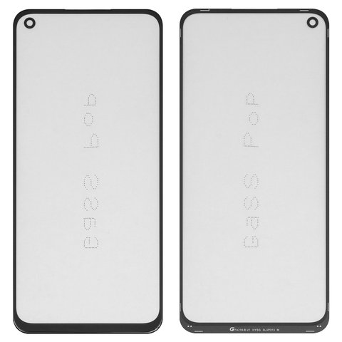 Стекло корпуса G+OCA PRO для Oppo A52, A72, A92, с OCA пленкой, черное