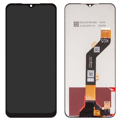 Дисплей для Tecno Pop 5 Lite, Pop 5 LTE, чорний, без рамки, Original PRC , BD4, BD4i, BD4a