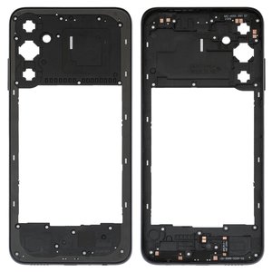 Середня частина корпусу для Samsung A057 Galaxy A05s, чорна