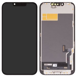 Дисплей Wextom для iPhone 13, черный, с рамкой, HC, без ошибки, OLED  soft, diagnosable